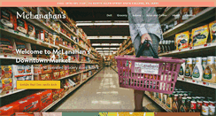 Desktop Screenshot of mclanahansmarket.com